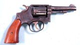 WW2 WWII SMITH & WESSON VICTORY MODEL .38 SPEC. CAL. 4” REVOLVER CIRCA 1943. - 2 of 6