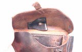 WW2 WWII GERMAN LUGER HOLSTER DATED 1941 WITH U.S. ARMY ORDNANCE OFFICER BRING BACK DOCUMENTATION. - 4 of 4