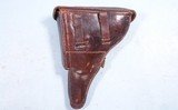 WW2 WWII GERMAN LUGER HOLSTER DATED 1941 WITH U.S. ARMY ORDNANCE OFFICER BRING BACK DOCUMENTATION. - 2 of 4