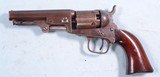 RARE COLT MODEL 1949 PERCUSSION POCKET REVOLVER WITH IRON BACK STRAP AND TRIGGER GUARD CIRCA 1856. - 2 of 10