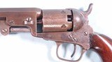 RARE COLT MODEL 1949 PERCUSSION POCKET REVOLVER WITH IRON BACK STRAP AND TRIGGER GUARD CIRCA 1856. - 4 of 10