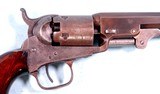 RARE COLT MODEL 1949 PERCUSSION POCKET REVOLVER WITH IRON BACK STRAP AND TRIGGER GUARD CIRCA 1856. - 3 of 10