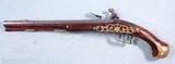 REVOLUTIONARY WAR ERA GERMAN FLINTLOCK OFFICER’S HOLSTER PISTOL BY JOHANN VON DER FECHT OF BERLIN CIRCA MID 1700’S. - 2 of 11