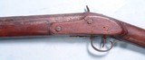 COMPOSITE NEW ENGLAND FLINTLOCK / PERCUSSION CONVERSION MILITIA MUSKET / FOWLER CIRCA EARLY 1800’S. - 4 of 5