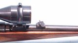 EXCELLENT EARLY POST-WW2 GERMAN MAUSER K98 7X57MM COMMERCIAL SPORTER BY AKAH W/ ZEISS SUPRA 6X56 SCOPE & CASE. - 9 of 12