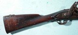 MARYLAND CONTRACT U.S. 1797 CONTRACT FLINTLOCK WAR OF 1812 MUSKET. - 4 of 12