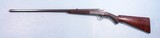 EXCELLENT BEST GRADE HOLLAND & HOLLAND SIDE LEVER AUTOMATIC EJECTOR ROOK AND RABBIT SINGLE SHOT OCTAGON 26” RIFLE CIRCA 1890’S. - 3 of 8