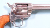 FACTORY CASED NICKEL COLT BUNTLINE SINGLE ACTION SCOUT .22 WIN MAG CIRCA 1965. - 5 of 8