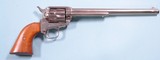 FACTORY CASED NICKEL COLT BUNTLINE SINGLE ACTION SCOUT .22 WIN MAG CIRCA 1965. - 3 of 8