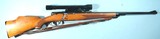 STEYR MANNLICHER SCHOENAUER MODEL 56 MC OR MCA.243 WIN.  RIFLE WITH B&L SCOPE CIRCA 1958. - 1 of 5