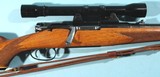 STEYR MANNLICHER SCHOENAUER MODEL 56 MC OR MCA.243 WIN.  RIFLE WITH B&L SCOPE CIRCA 1958. - 2 of 5