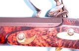 VERY FINE CONTEMPORARY VIRGINIA FLINTLOCK .45 CAL. LONGRIFLE BY D.A. VIENS OF WINCHESTER, VA. DATED 1997. - 5 of 12