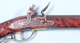 VERY FINE CONTEMPORARY VIRGINIA FLINTLOCK .45 CAL. LONGRIFLE BY D.A. VIENS OF WINCHESTER, VA. DATED 1997. - 3 of 12