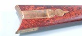 VERY FINE CONTEMPORARY VIRGINIA FLINTLOCK .45 CAL. LONGRIFLE BY D.A. VIENS OF WINCHESTER, VA. DATED 1997. - 9 of 12