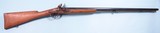 LIKE NEW BELGIAN DOUBLE BARREL FLINTLOCK SIDE BY SIDE MUZZLE LOADING SHOTGUN CIRCA 1890s. - 1 of 8