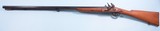 LIKE NEW BELGIAN DOUBLE BARREL FLINTLOCK SIDE BY SIDE MUZZLE LOADING SHOTGUN CIRCA 1890s. - 2 of 8