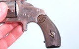 EXCELLENT SMITH & WESSON .38 S&W CAL. 4” BABY RUSSIAN REVOLVER CA. 1876. - 4 of 7
