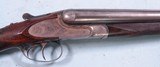 CASED VON LENGERKE & DETMOLD A. FRANCOTTE HAMMERLESS EJECTOR DBL 12GA. SIDE BY SIDE SHOTGUN. - 5 of 5