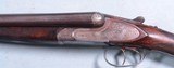 CASED VON LENGERKE & DETMOLD A. FRANCOTTE HAMMERLESS EJECTOR DBL 12GA. SIDE BY SIDE SHOTGUN. - 3 of 5