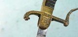 PRE-WW2 RARE THIRD REICH OFFICER’S ARMISTICE LION HEAD DRESS SWORD AND SCABBARD BY PAUL WEYERSBERG & CO. SOLINGEN. - 11 of 15