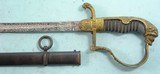 PRE-WW2 RARE THIRD REICH OFFICER’S ARMISTICE LION HEAD DRESS SWORD AND SCABBARD BY PAUL WEYERSBERG & CO. SOLINGEN. - 2 of 15