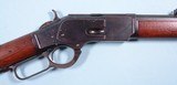 WINCHESTER MODEL 1873 2ND MOD SECOND MODEL .44-40 CAL. OCTAGON FULL MAGAZINE LEVER ACTION RIFLE CA. 1881. - 6 of 18