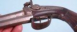 FRENCH PERCUSSION OVER/UNDER OCTAGON .45 CAL. BELT PISTOL FOR THE OTTOMAN TRADE CA. 1860’S-80’S. - 8 of 8