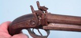 FRENCH PERCUSSION OVER/UNDER OCTAGON .45 CAL. BELT PISTOL FOR THE OTTOMAN TRADE CA. 1860’S-80’S. - 6 of 8