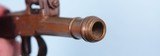 FRENCH BRASS CANNON BARREL FLINTLOCK BOXLOCK POCKET PISTOL CIRCA LATE 1700’S. - 7 of 8