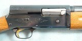 1969 ORIGINAL NEAR MINT BELGIAN BROWNING FN AUTO-5 OR A-5 A5 20 GAUGE 20GA. MAGNUM TWENTY SEMI-AUTO SHOTGUN. - 6 of 12
