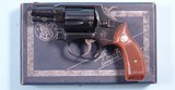 SMITH & WESSON MODEL 36 CHIEFS SPECIAL .38 SPL. CAL. 2” ROUND BUTT REVOLVER CA. 1967 IN ORIG. BLUE BOX - 4 of 12