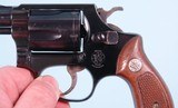 SMITH & WESSON MODEL 36 CHIEFS SPECIAL .38 SPL. CAL. 2” ROUND BUTT REVOLVER CA. 1967 IN ORIG. BLUE BOX - 12 of 12
