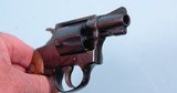 SMITH & WESSON MODEL 36 CHIEFS SPECIAL .38 SPL. CAL. 2” ROUND BUTT REVOLVER CA. 1967 IN ORIG. BLUE BOX - 11 of 12