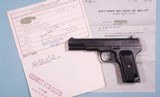 VIETNAM WAR PRESENTATION RUSSIAN TOKAREV TT33 PISTOL WITH WAR TROPHY BRING BACK PAPERS - 1 of 8