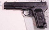 VIETNAM WAR PRESENTATION RUSSIAN TOKAREV TT33 PISTOL WITH WAR TROPHY BRING BACK PAPERS - 2 of 8