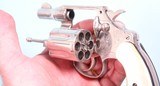 EARLY COLT COBRA NICKEL .38 SPL. CAL. 2” REVOLVER CA. 1957. - 4 of 6