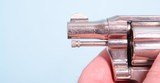 EARLY COLT COBRA NICKEL .38 SPL. CAL. 2” REVOLVER CA. 1957. - 5 of 6