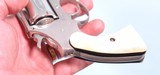 EARLY COLT COBRA NICKEL .38 SPL. CAL. 2” REVOLVER CA. 1957. - 3 of 6