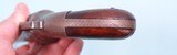 ALLEN & THURBER, WORCESTER BELT MODEL PERCUSSION PEPPERBOX PISTOL DATED 1845. - 6 of 7