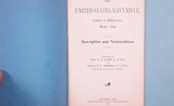 VINTAGE REPRINT OF TM MANUAL FOR U.S. NAVY RIFLE OF WINCHESTER LEE MODEL 1895 STRAIGHT PULL RIFLE BY RILING AND DEPT. OF THE NAVY. - 2 of 6