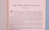 VINTAGE REPRINT OF TM MANUAL FOR U.S. NAVY RIFLE OF WINCHESTER LEE MODEL 1895 STRAIGHT PULL RIFLE BY RILING AND DEPT. OF THE NAVY. - 5 of 6