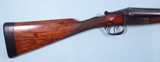 BRITISH BOXLOCK BIRMINGHAM MAKER THOMAS WILD 12GA. SIDE BY SIDE 28 INCH SHOTGUN, CIRCA 1920-30. - 5 of 19