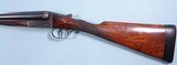 BRITISH BOXLOCK BIRMINGHAM MAKER THOMAS WILD 12GA. SIDE BY SIDE 28 INCH SHOTGUN, CIRCA 1920-30. - 6 of 19