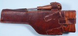 WW1 WWI IMPERIAL GERMAN MAUSER C96 7.63X25 BROOMHANDLE PISTOL 4TH ARTILLERY REGT. MARKED WITH MATCHING STOCK & HARNESS CA. 1918. - 14 of 24