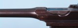 WW1 WWI IMPERIAL GERMAN MAUSER C96 7.63X25 BROOMHANDLE PISTOL 4TH ARTILLERY REGT. MARKED WITH MATCHING STOCK & HARNESS CA. 1918. - 10 of 24