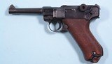 WWII WW2 GERMAN MAUSER CODE 42 1940 DATE LUGER 9MM SEMI-AUTO PISTOL - 1 of 10