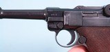 WWII WW2 GERMAN MAUSER CODE 42 1940 DATE LUGER 9MM SEMI-AUTO PISTOL - 5 of 10