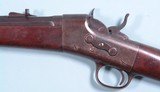 WHITNEY REMINGTON NO. 2 ROLLING BLOCK .44-40 CAL. OCTAGON 28” SPORTING RIFLE CIRCA 1881. - 6 of 11