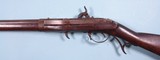 CONFEDERATE USED HARPERS FERRY HALL MODEL 1819 PERCUSSION CONVERSION BREECH LOADING RIFLE DATED 1834. - 4 of 7