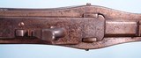 CONFEDERATE USED HARPERS FERRY HALL MODEL 1819 PERCUSSION CONVERSION BREECH LOADING RIFLE DATED 1834. - 2 of 7